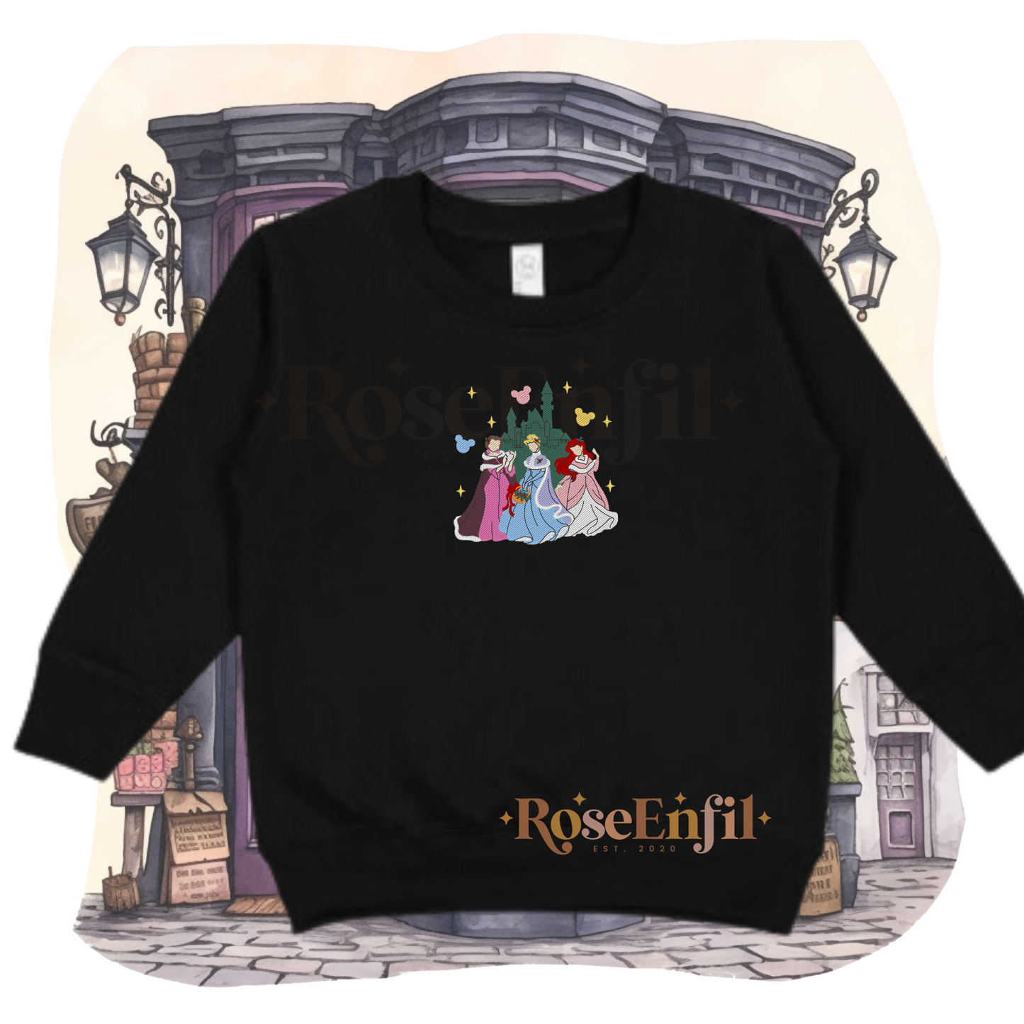 Princesses - Château - Noël ✨ TAILLE ENFANT