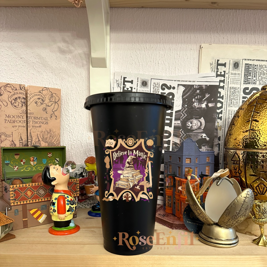 Believe in Magic - Harry ✨ tumbler with lid & straw