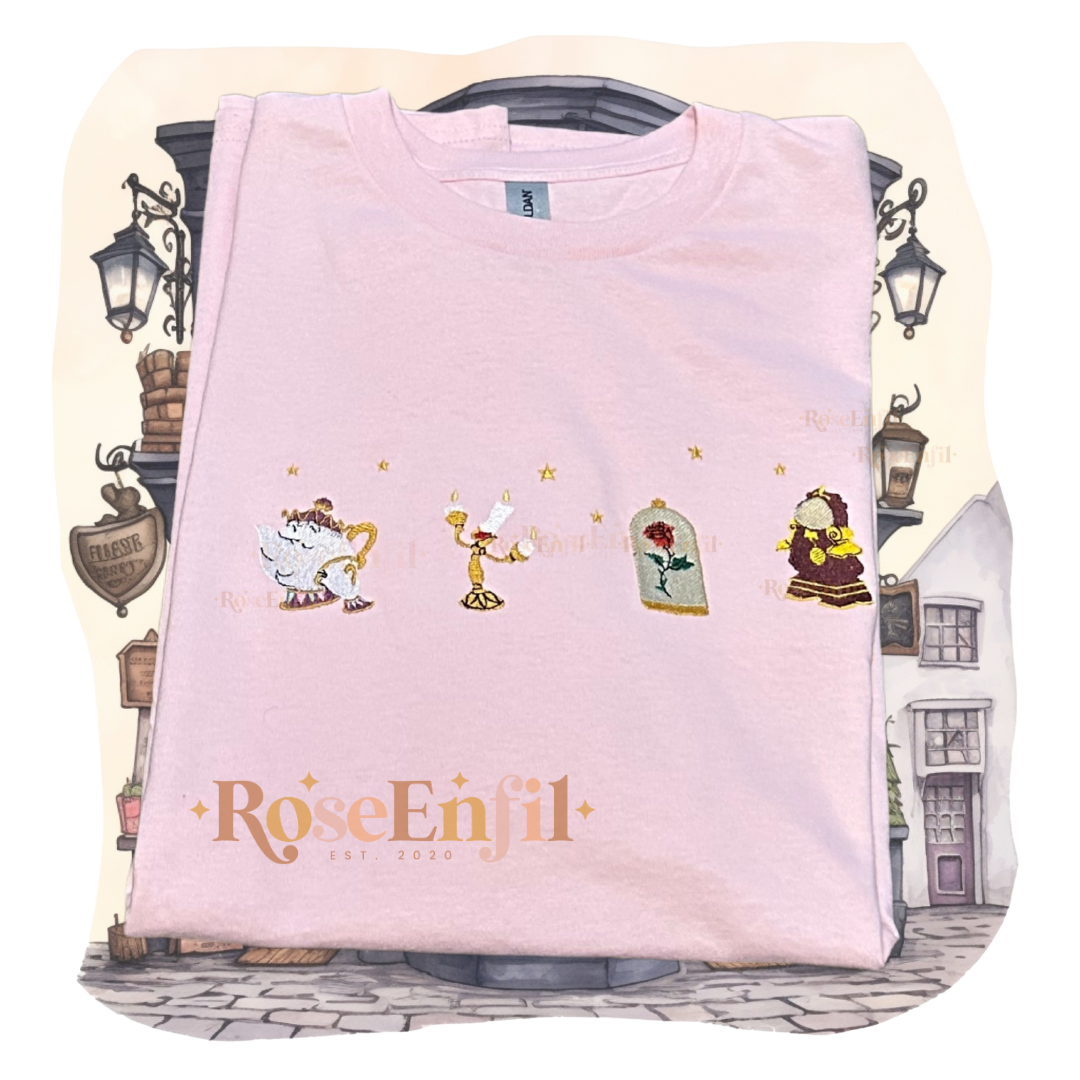 Belle (Symboles) - Collection Princesse - Broderie magique - Plusieurs couleurs