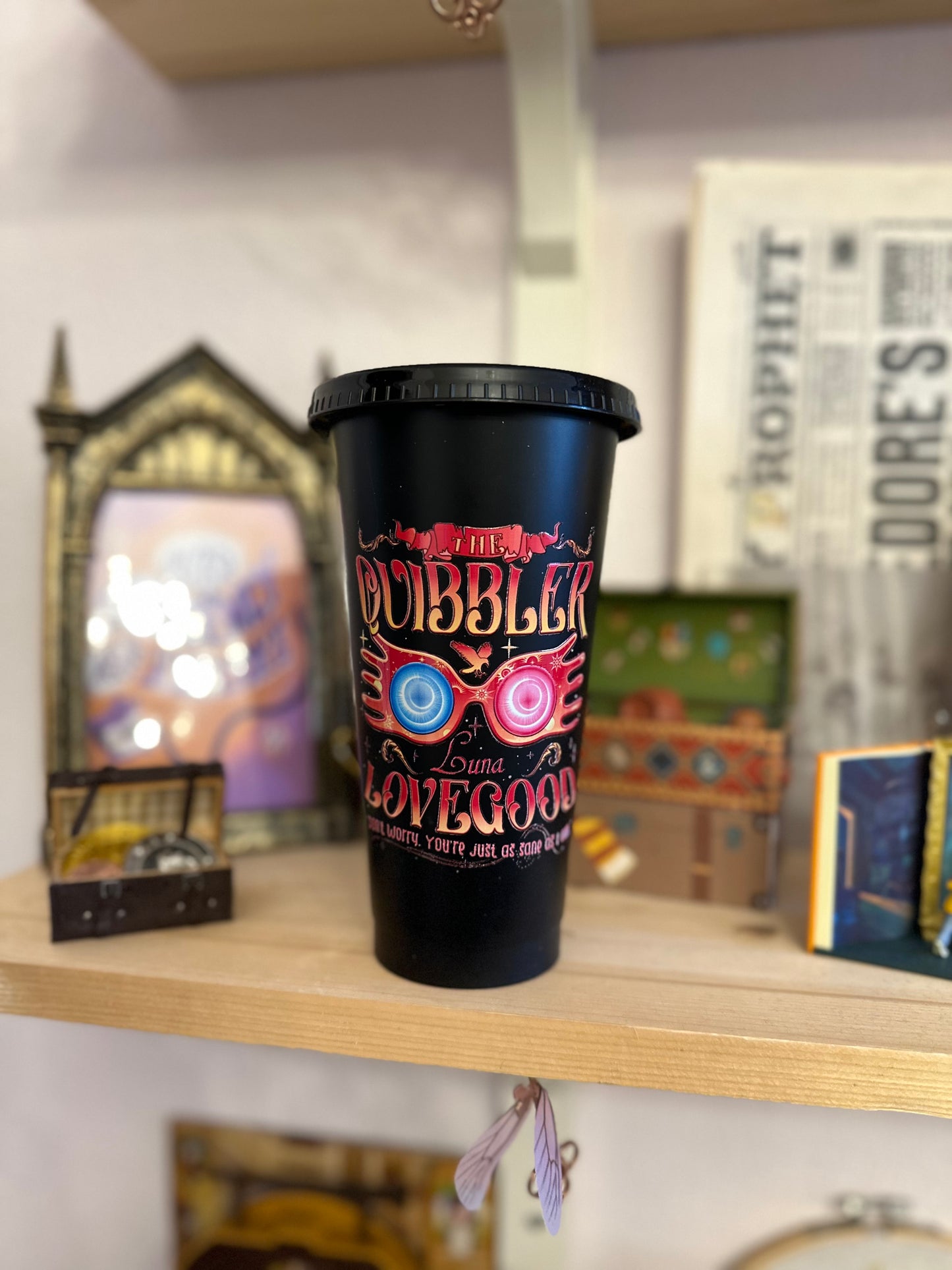 Luna - Harry ✨ verre avec couvercle & paille