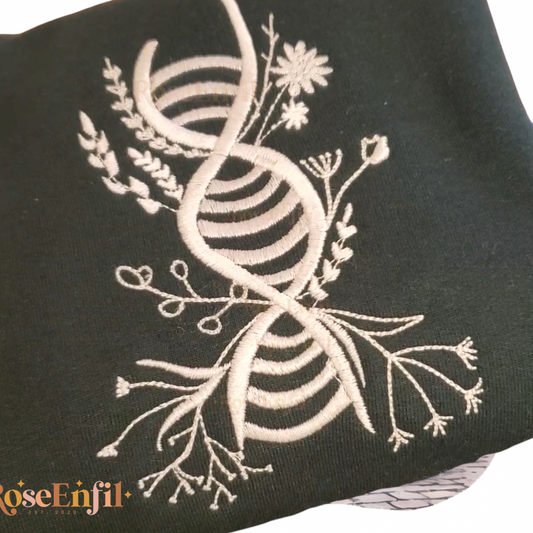 Passion Flowers - DNA - Interest Collection - Magic Embroidery - Multiple Colors