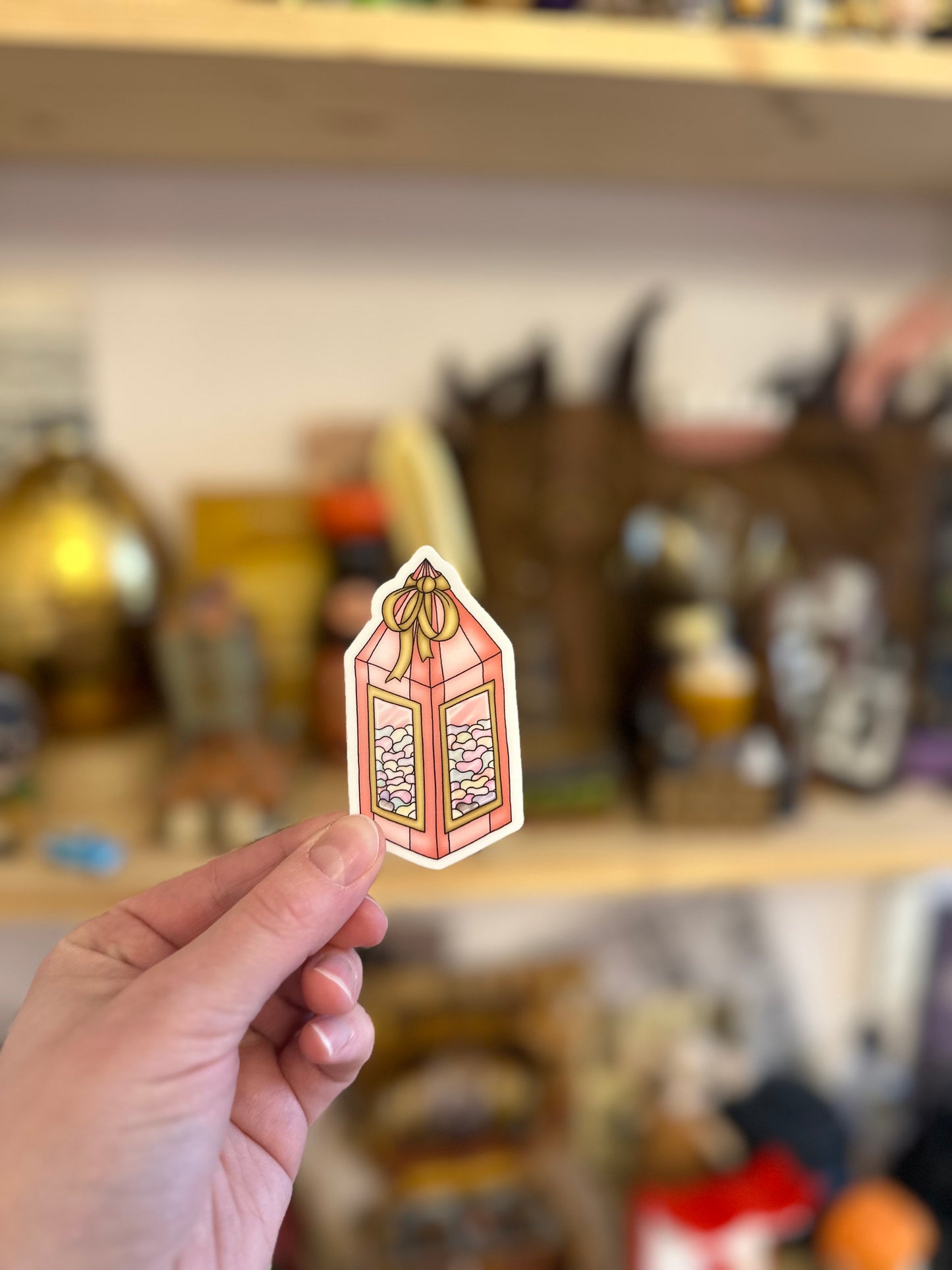 Autocollant stickers - Les dragées surprises - résistant à l'eau