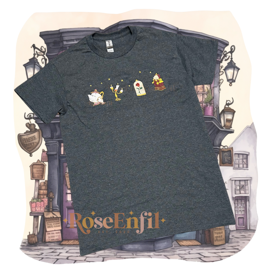 Belle (Symboles) - Collection Princesse - Broderie magique - Plusieurs couleurs