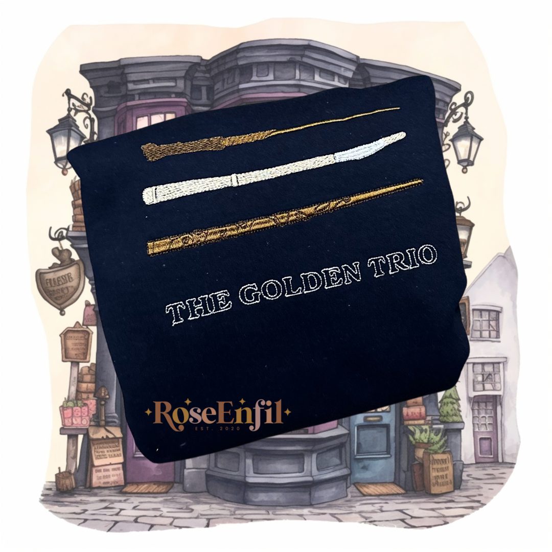 Baguettes du Trio d'or - Plusieurs couleurs - Harry (broderie)