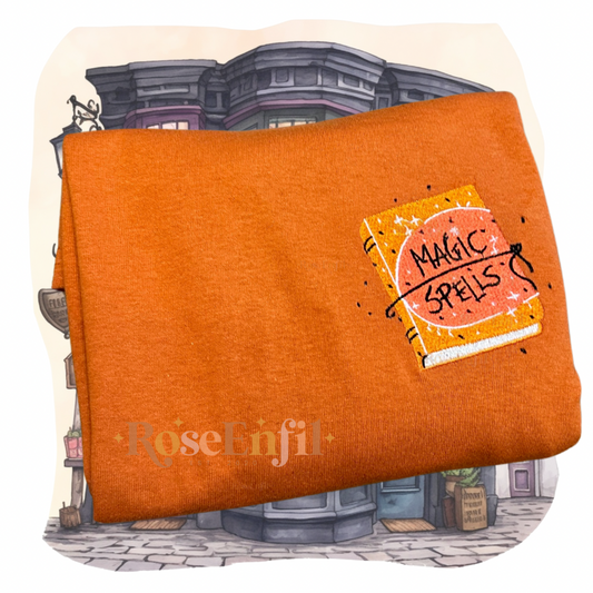 Livre de sorcellerie  (broderie) - Plusieurs couleurs