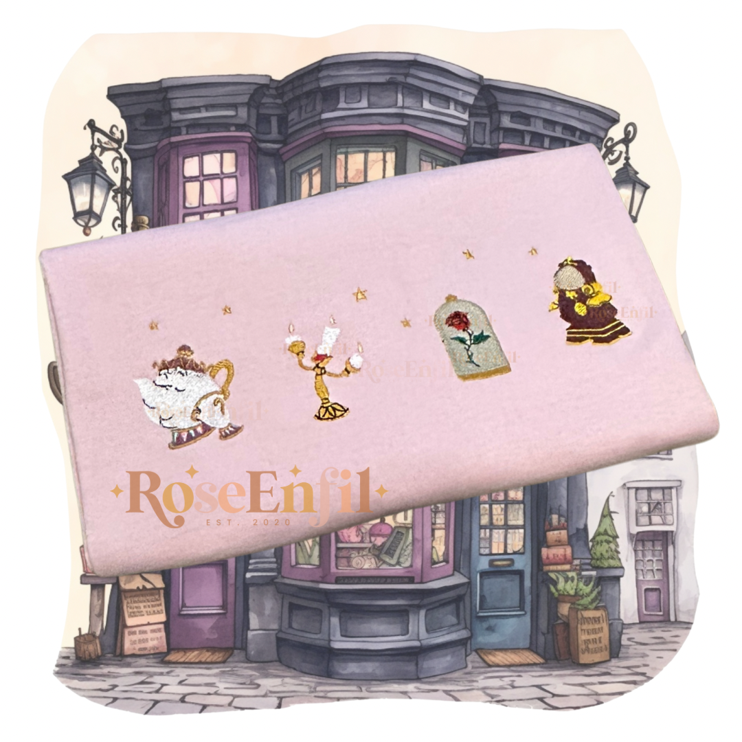 Belle (Symboles) - Collection Princesse - Broderie magique - Plusieurs couleurs