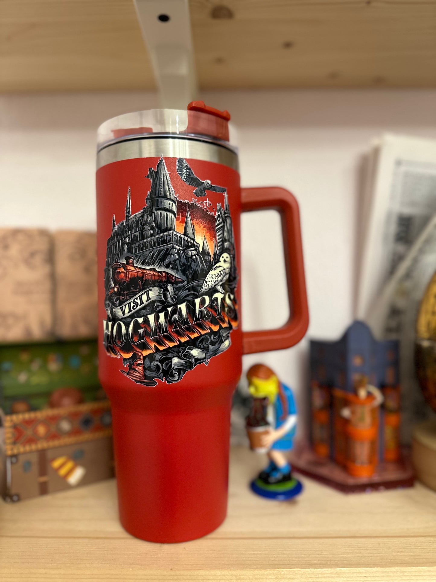 Château magique✨⚡️ Tumbler avec poignée