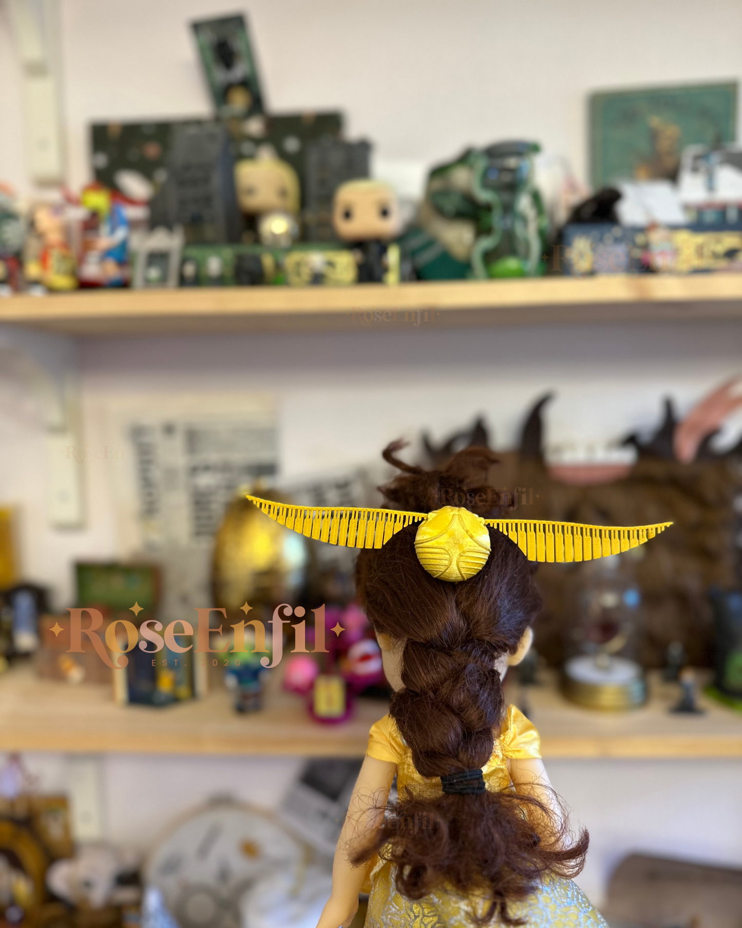 Magical hair (or plant) decoration - Magical decor collection - 3D printing