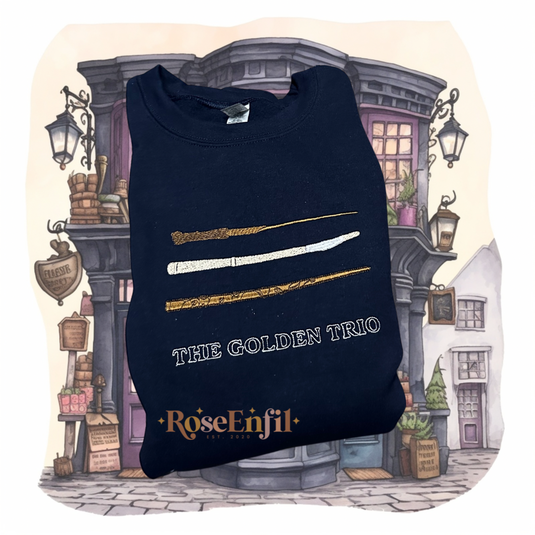 Baguettes du Trio d'or - Plusieurs couleurs - Harry (broderie)