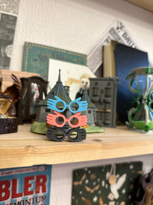 Straw decoration - Luna's glasses