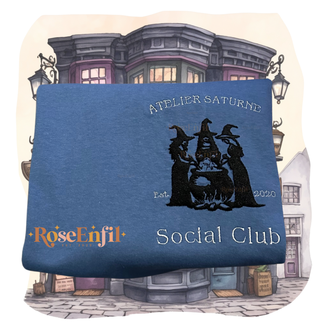 Atelier Saturne - Club Social (CREWNECK OU TSHIRT) - Autres couleurs