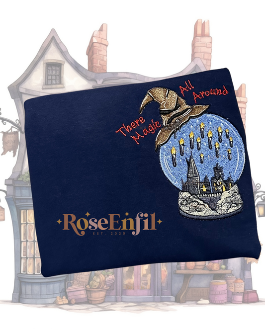 Magic all around us - Magic school souvenir ball - Magic embroidery collection - Several colors