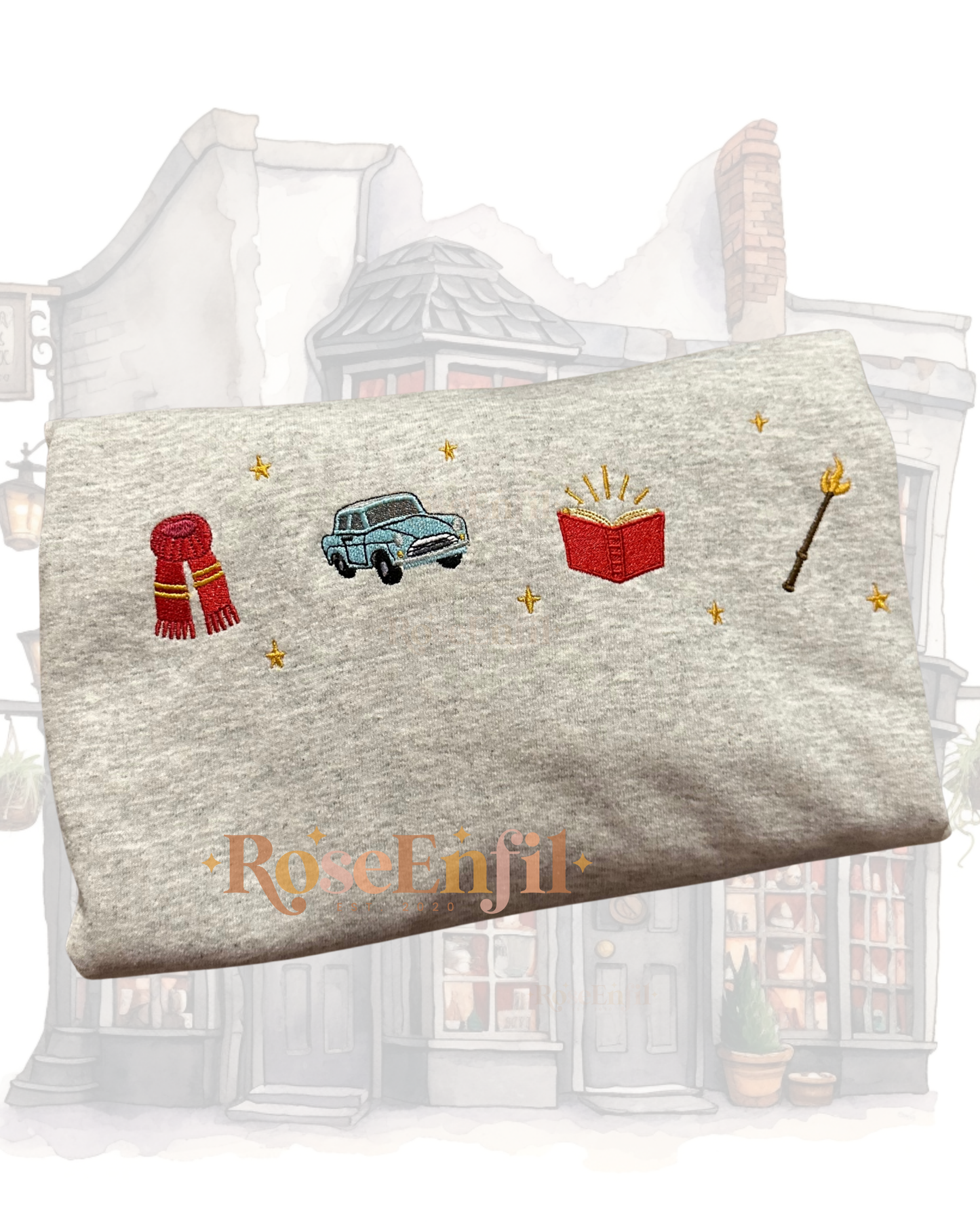 Magical Symbols Second Year - Harry Potter - Magical Embroidery - Multiple Colors