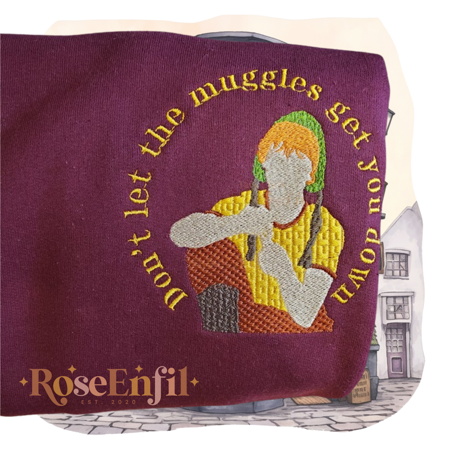 Ron - Le meilleur ami - Collection broderie magique - Plusieurs couleurs