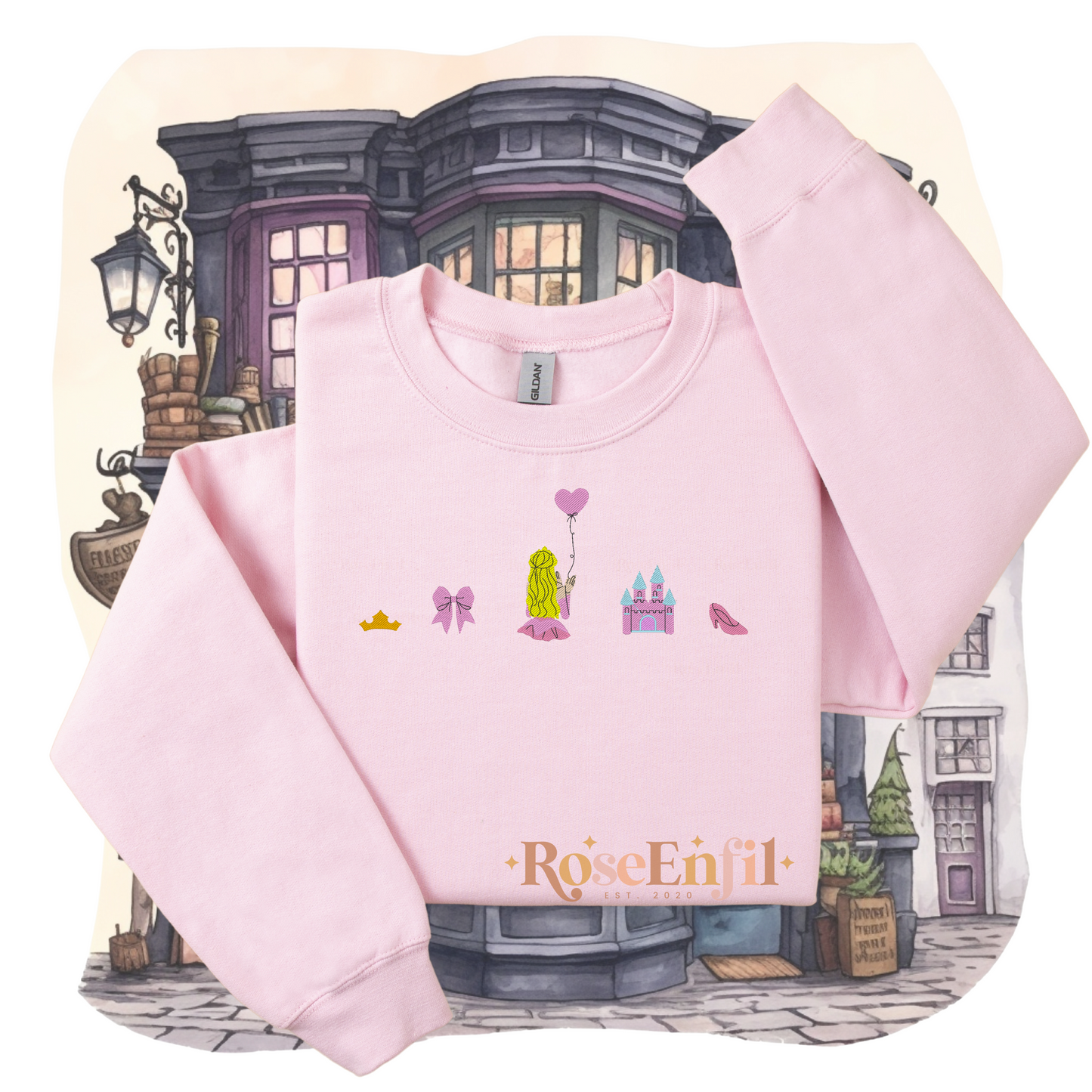 Aurora (Symboles) - Collection Princesse - Broderie magique - Plusieurs couleurs