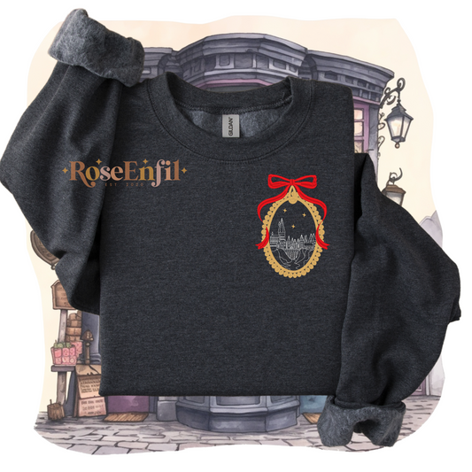 Magic school portrait in the colors of your house - Lion Courage - Harry Collection - Magic embroidery - Several colors