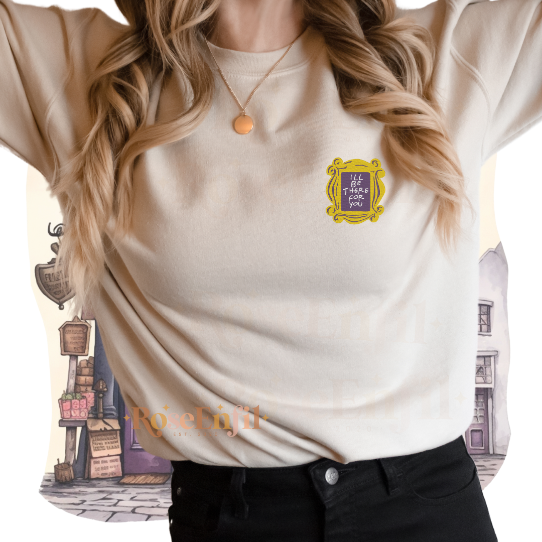 Cadre Jaune et violet - Amis