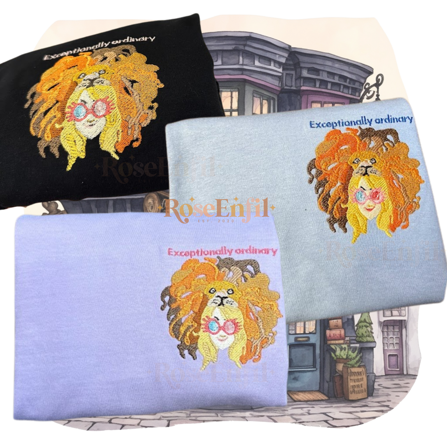 Luna and the lion mask 🦁 several colors