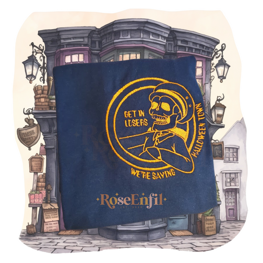 It's Time to Save Halloween Town - Fall Nostalgia Collection - Multiple Colors