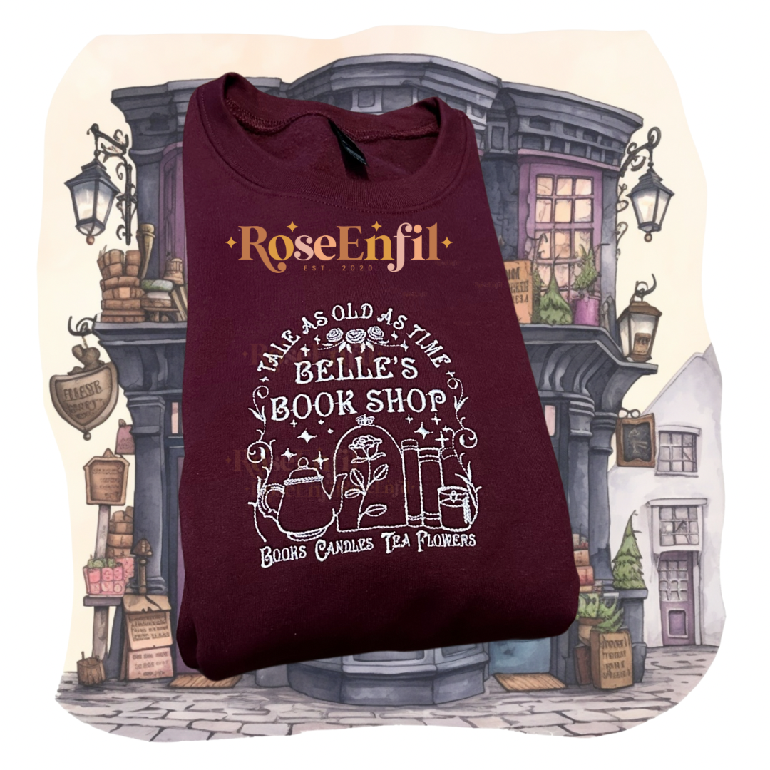 La boutique de livres de Belle - Collection Princesse - Broderie Enchantée - Plusieurs couleurs