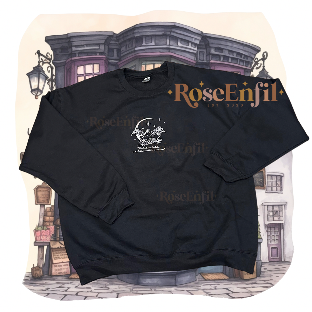 Étoiles et rêves ✨ Édition livres fantastiques - Broderie