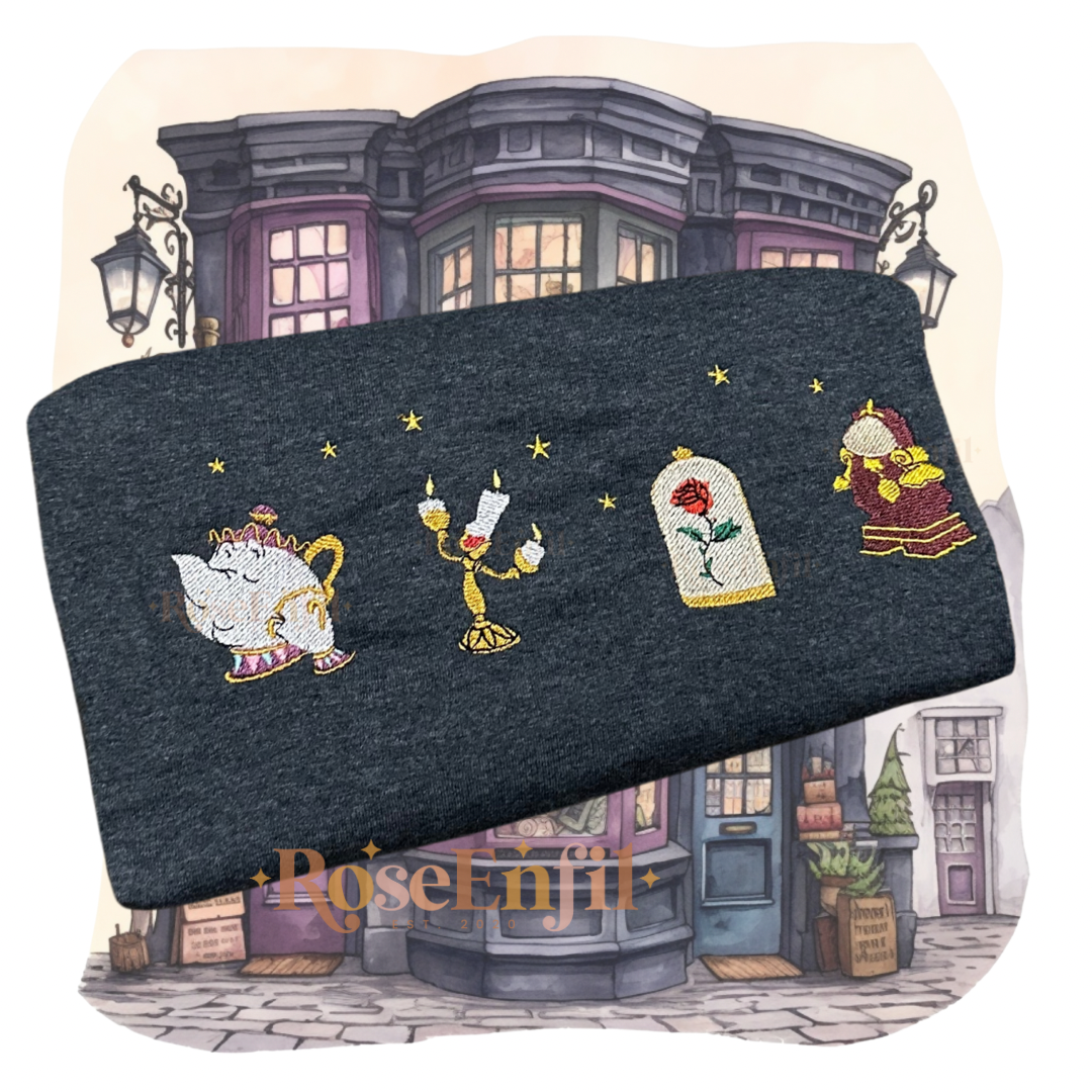 Belle (Symboles) - Collection Princesse - Broderie magique - Plusieurs couleurs