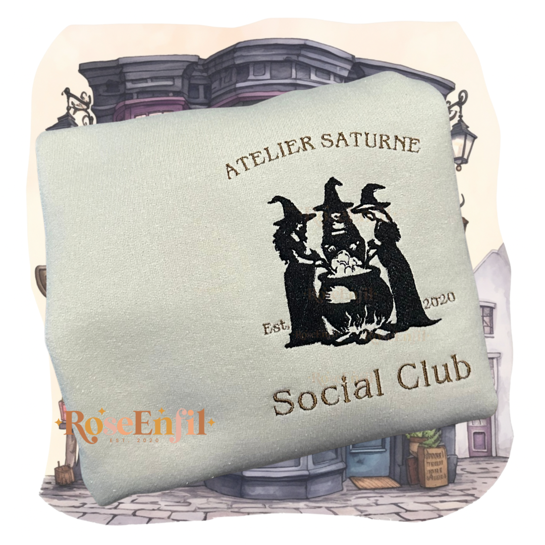 Atelier Saturne - Club Social (CREWNECK OU TSHIRT)