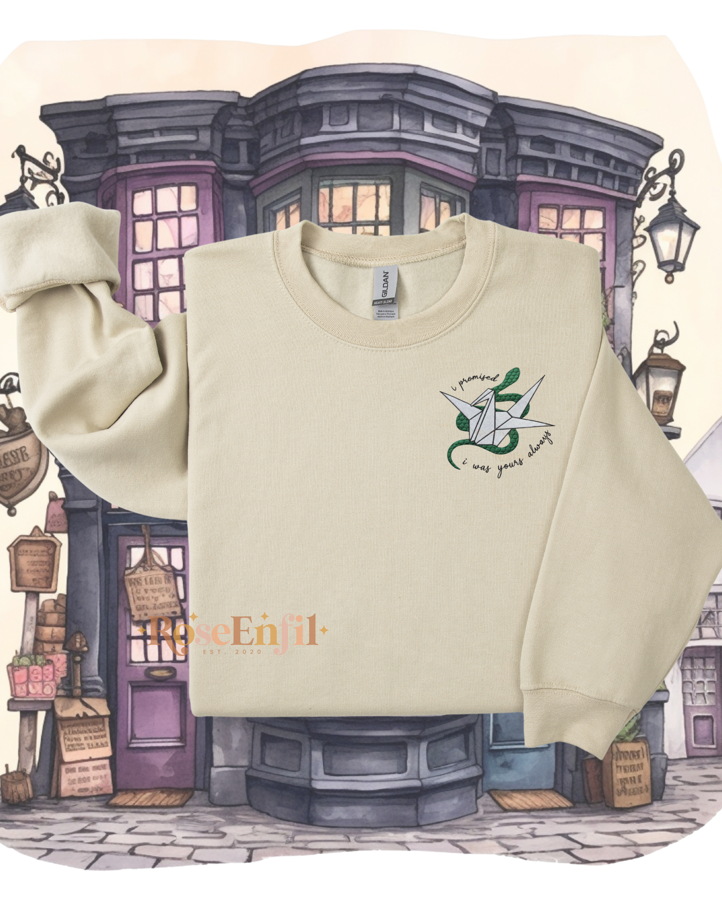 Fanfiction - Dramione Draco and Hermione - Magical Collection - Embroidery (multiple colors)