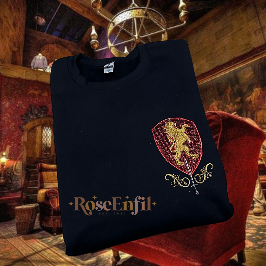 Représentez votre maison - Loyal - Ambitieux - Brave - Créatif