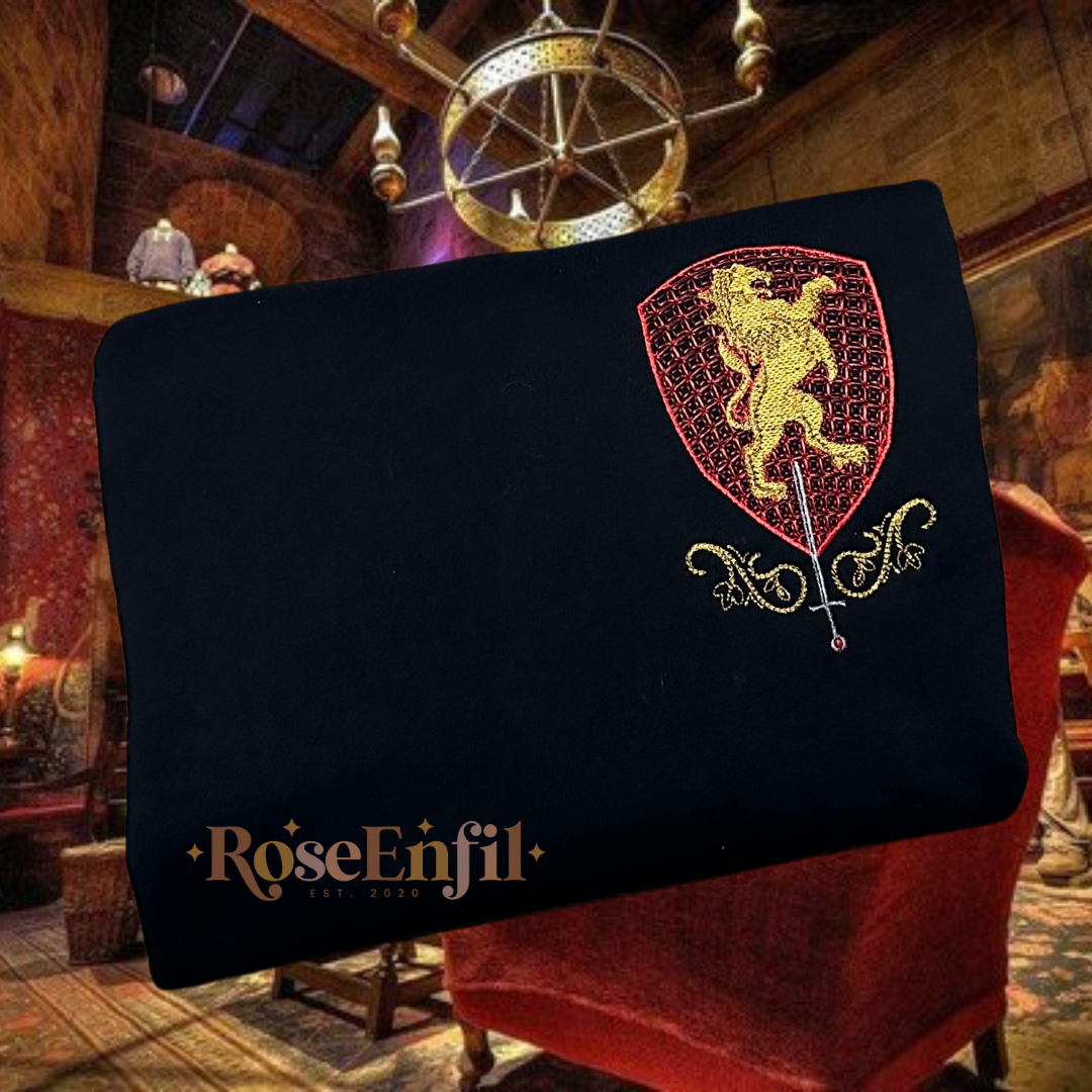 Représentez votre maison - Loyal - Ambitieux - Brave - Créatif