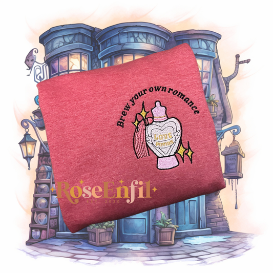 Love potion - Magic embroidery - Several colors