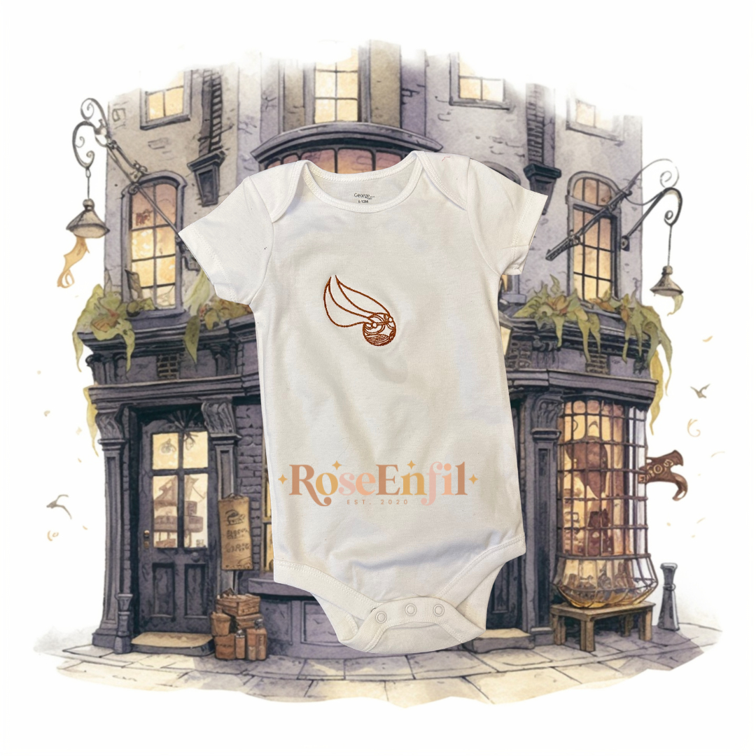 Précommande - Cache-couche Onesie -Design brodé - Bébé