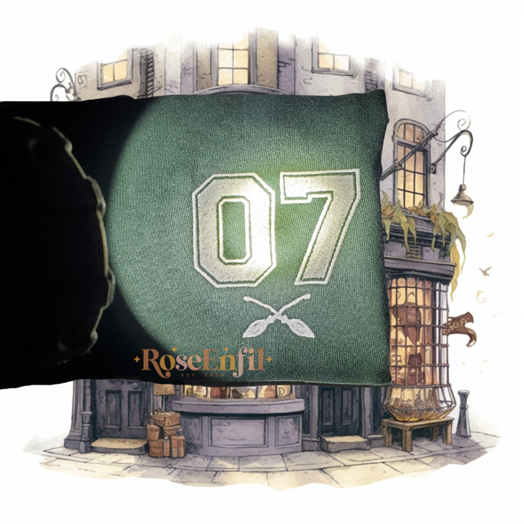 Pre-order -Number 07 - Draco - green