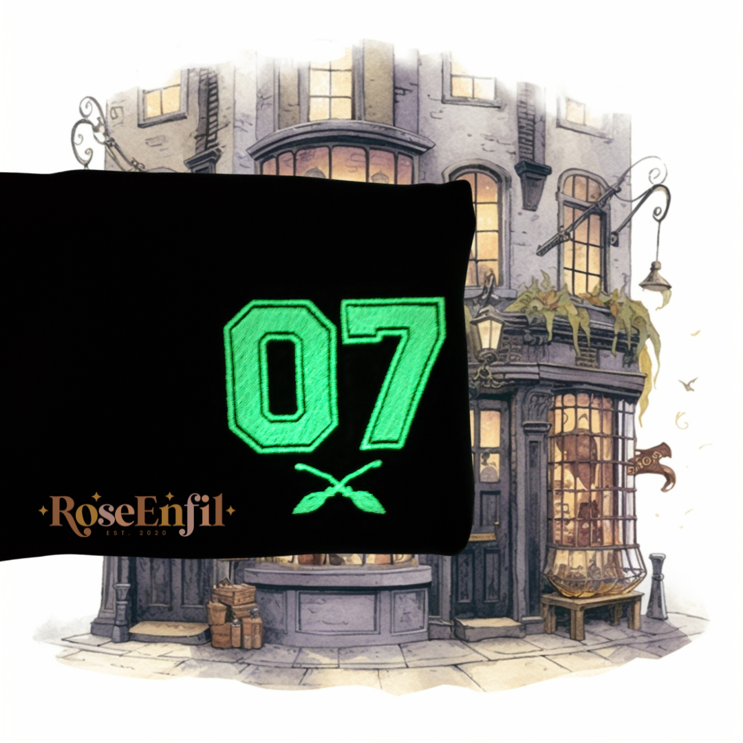 Pre-order -Number 07 - Draco - green