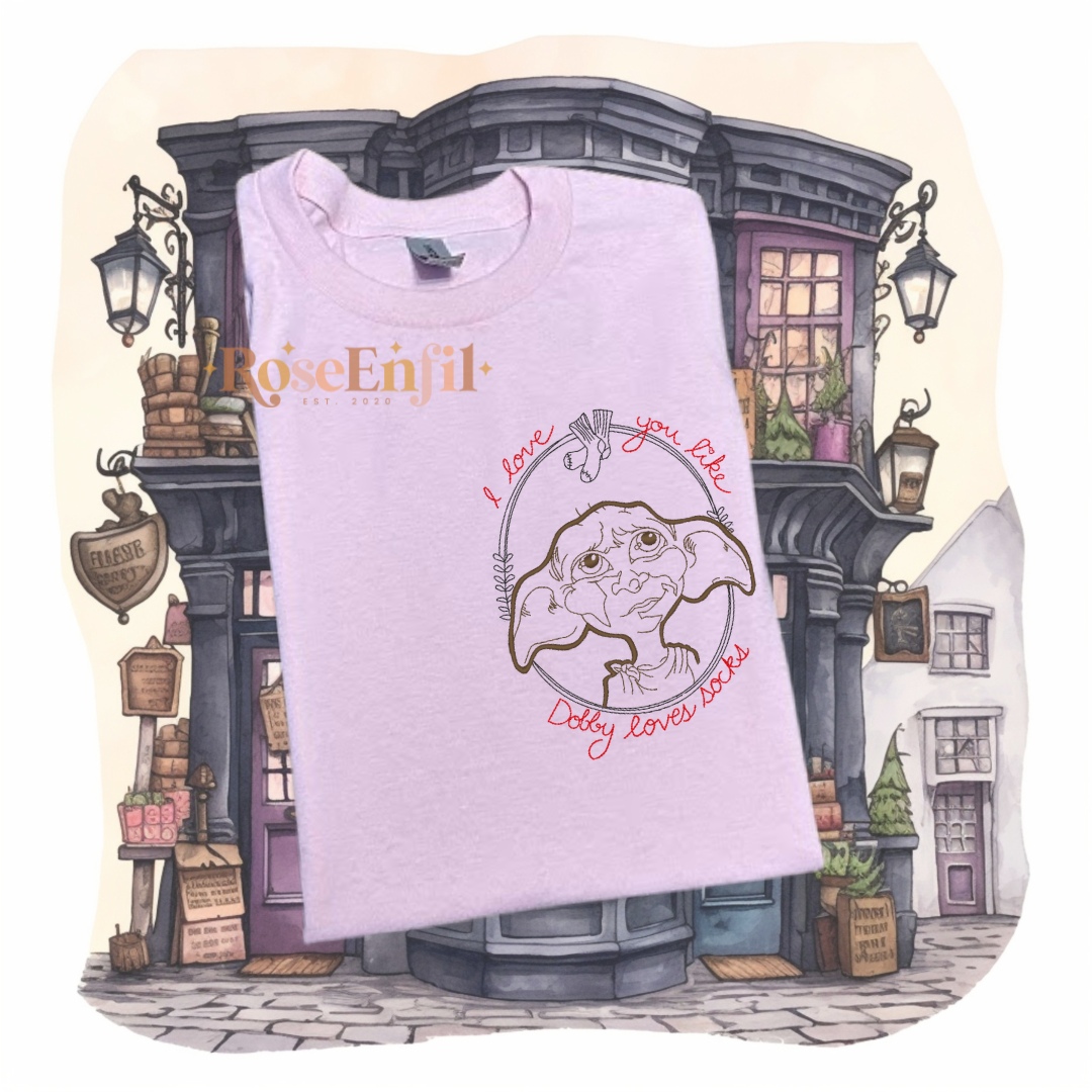 The free elf - Version 2 love - Magic embroidery - Several colors