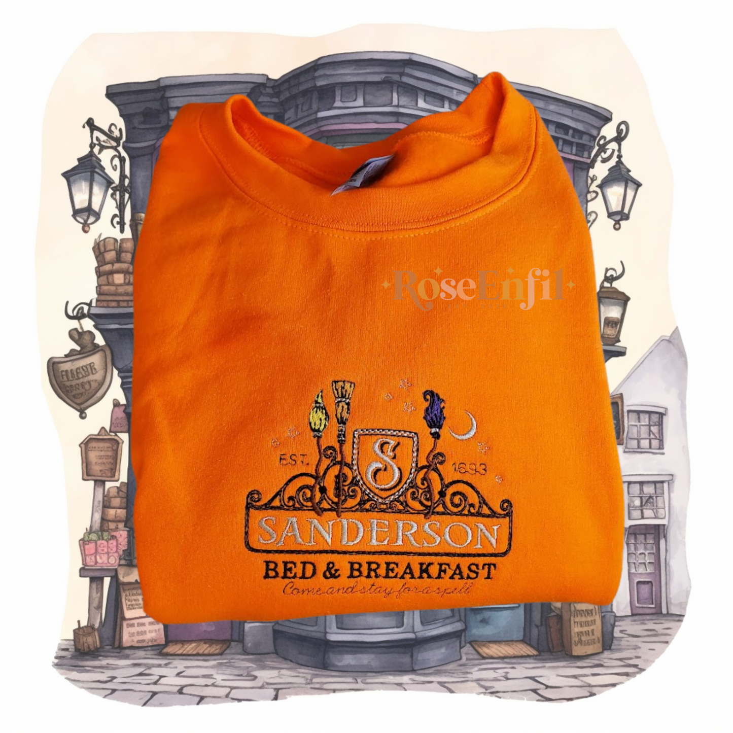 Les soeurs Sanderson ✨Bed and Breakfast (possibilité d'avoir broderie 3 balais)