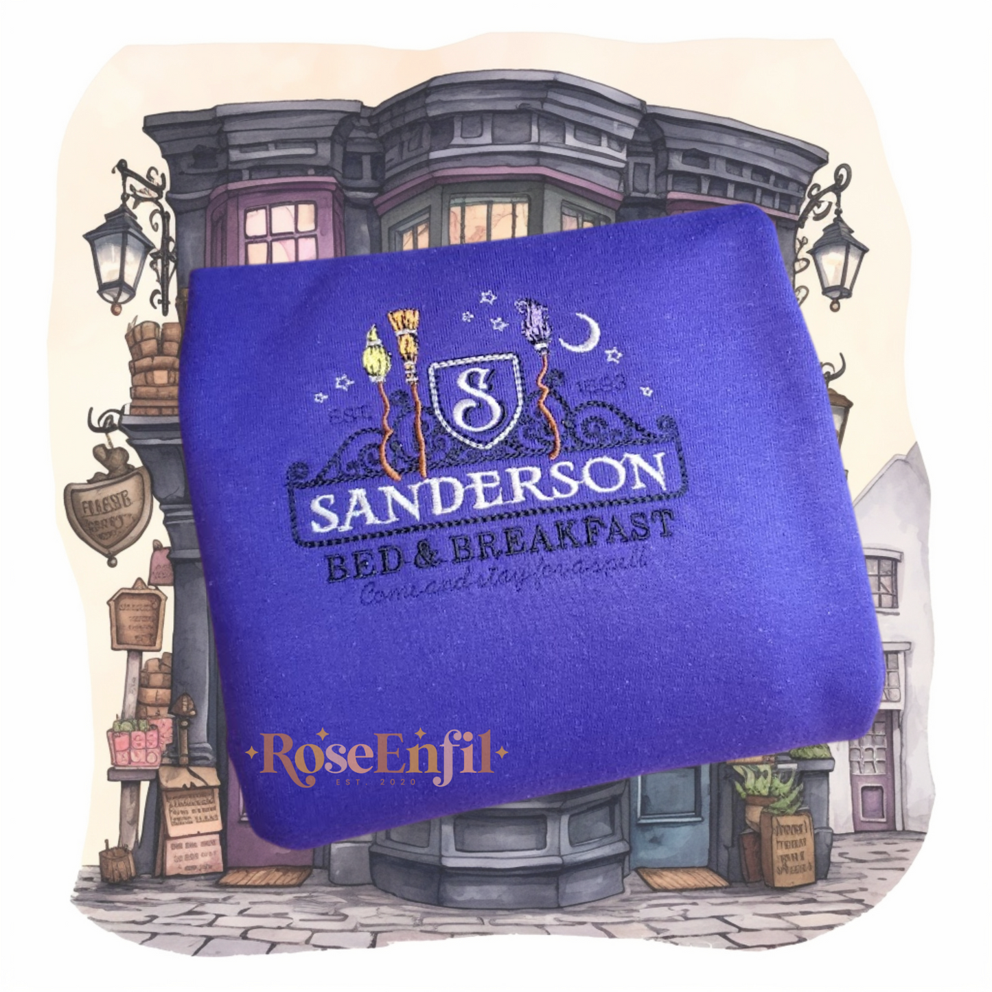 Les soeurs Sanderson ✨Bed and Breakfast (possibilité d'avoir broderie 3 balais)