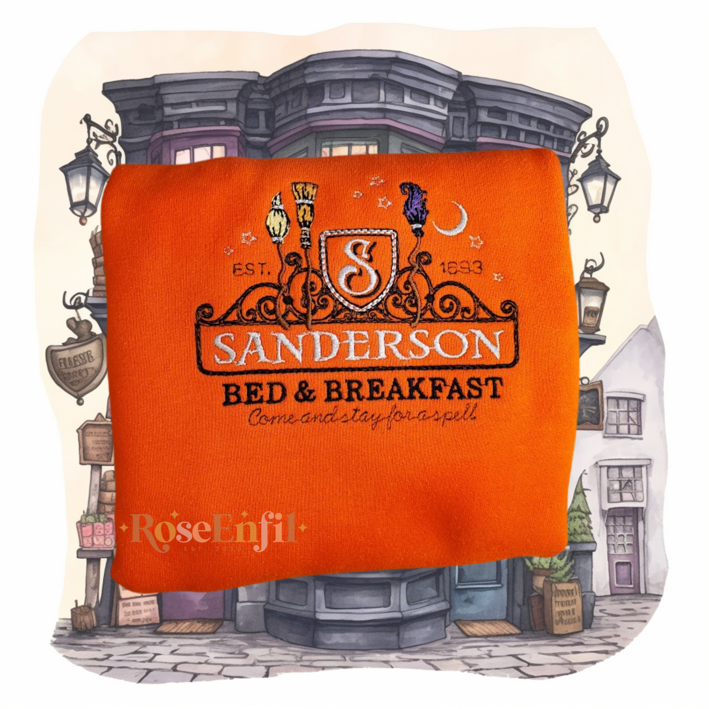 Les soeurs Sanderson ✨Bed and Breakfast (possibilité d'avoir broderie 3 balais)