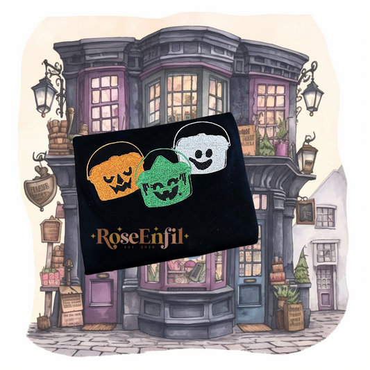 Buckets - Halloween Buckets - Witch, Ghost and Pumpkin - CANADA SPOOKY Collection