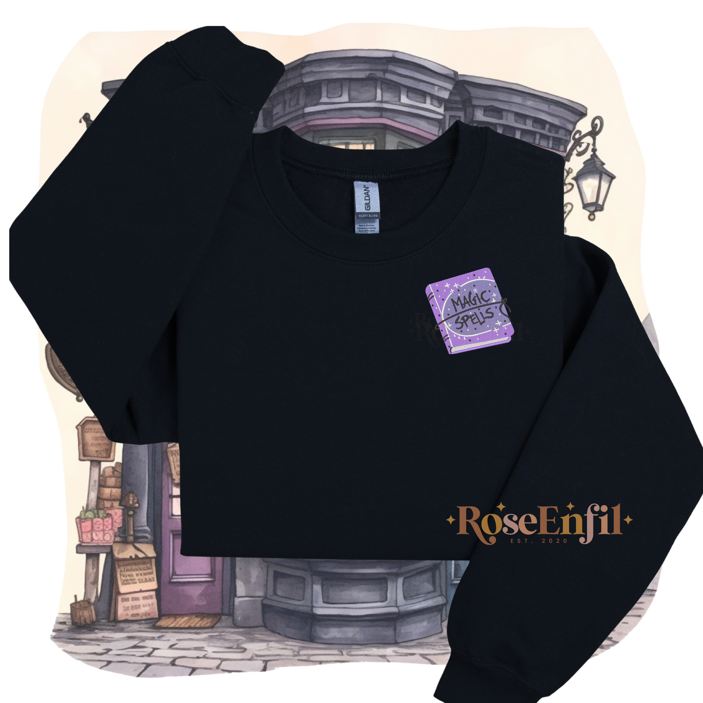 Livre de sorcellerie (broderie) - Plusieurs couleurs