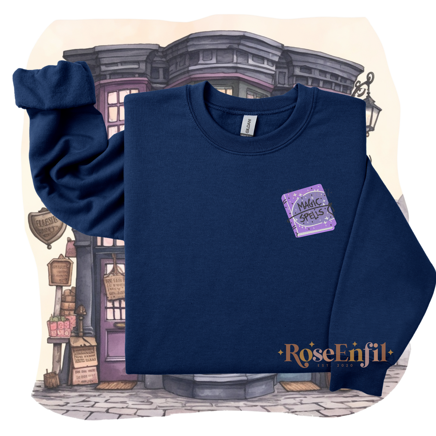Livre de sorcellerie (broderie) - Plusieurs couleurs
