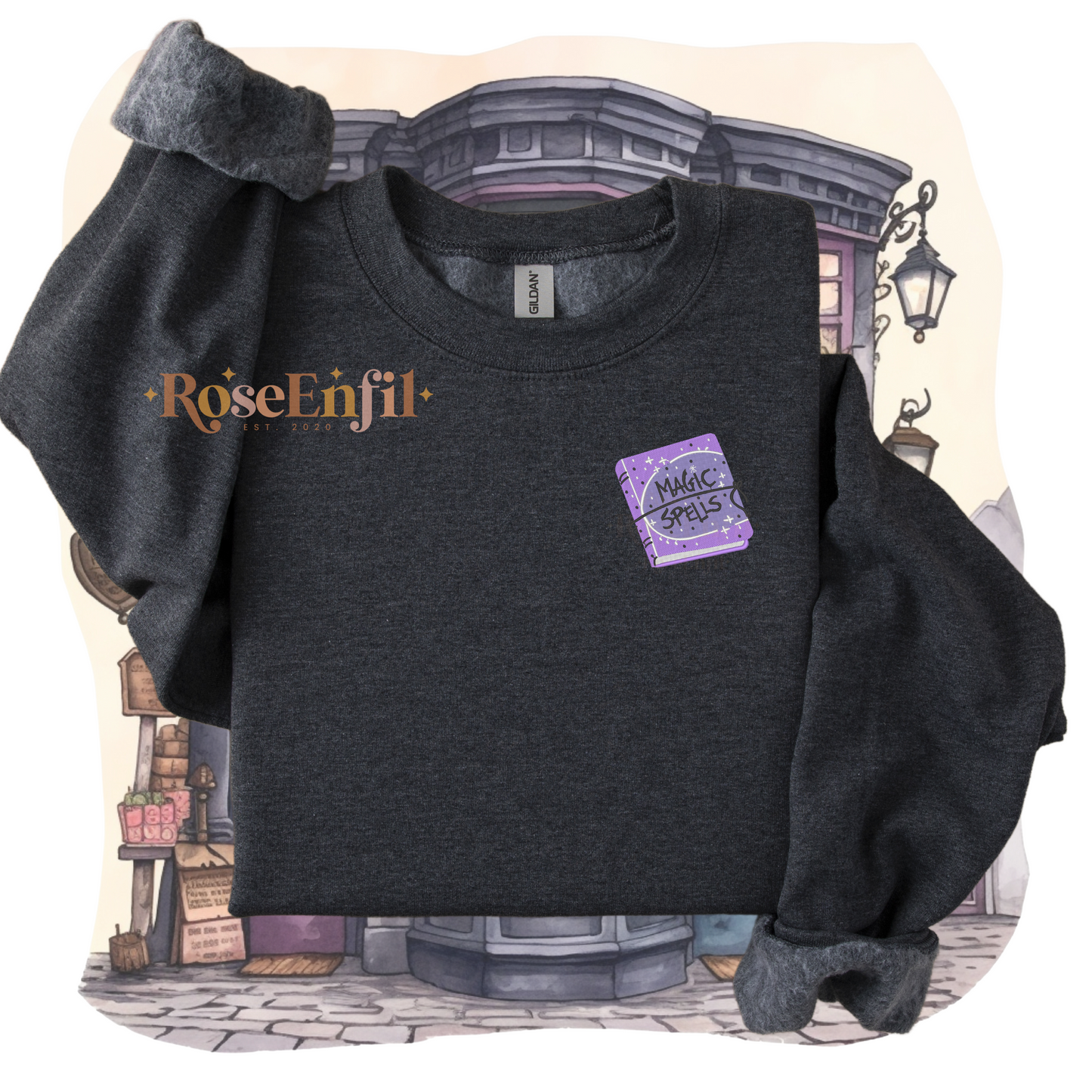 Livre de sorcellerie (broderie) - Plusieurs couleurs