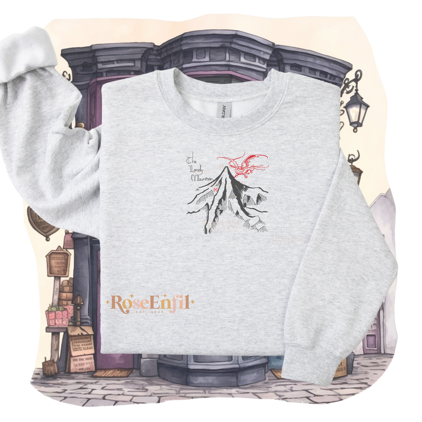 Montagne solitaire - Hobbit - Plusieurs couleurs