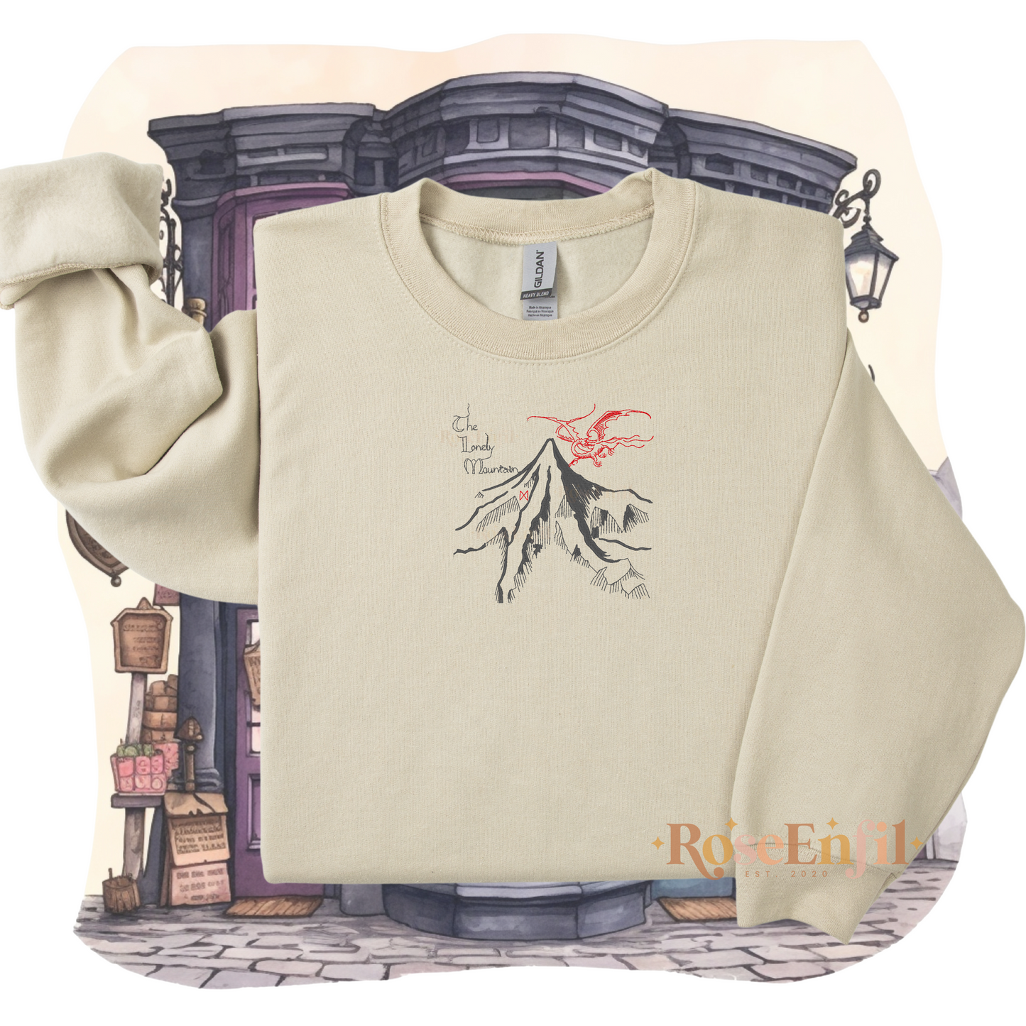 Montagne solitaire - Hobbit - Plusieurs couleurs