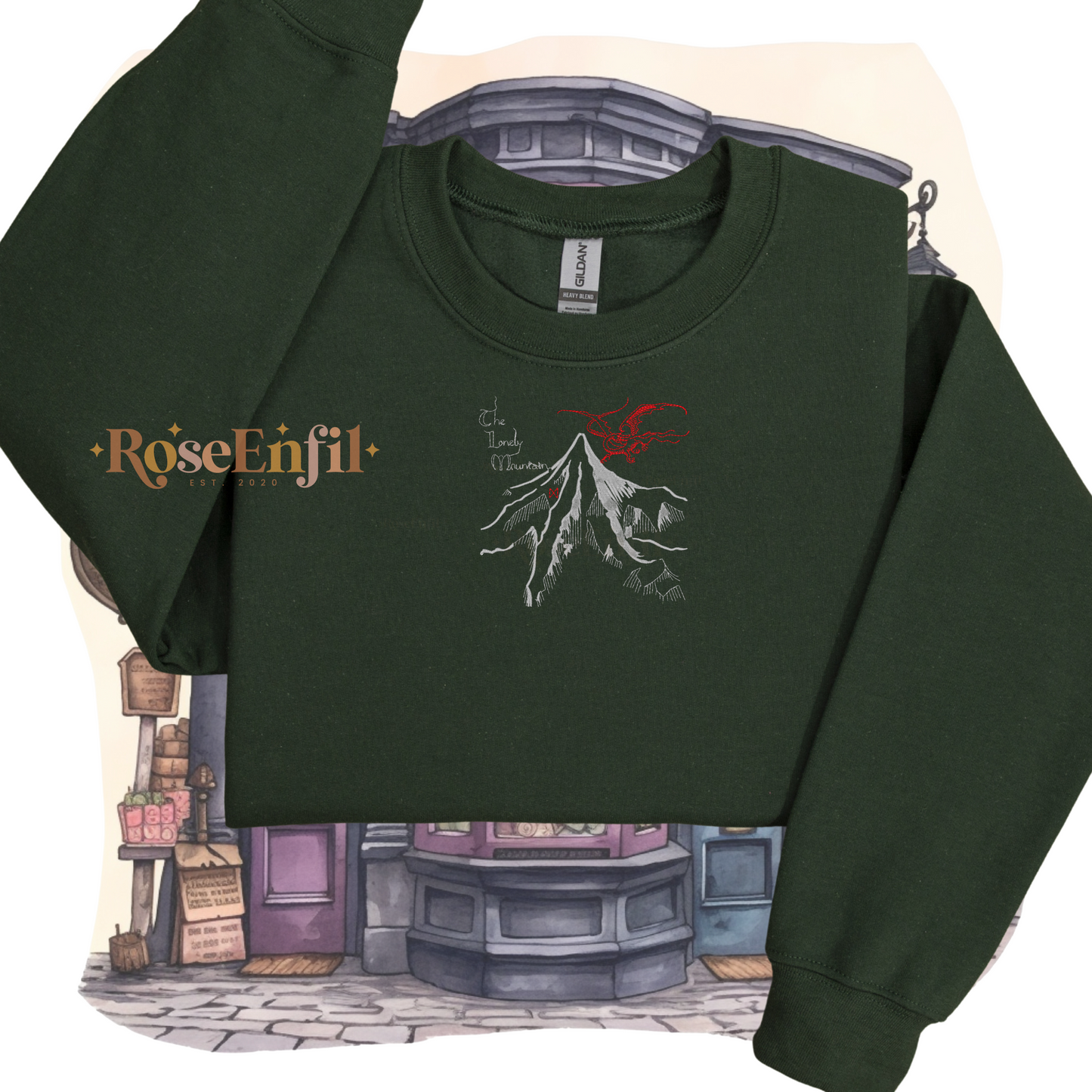 Montagne solitaire - Hobbit - Plusieurs couleurs