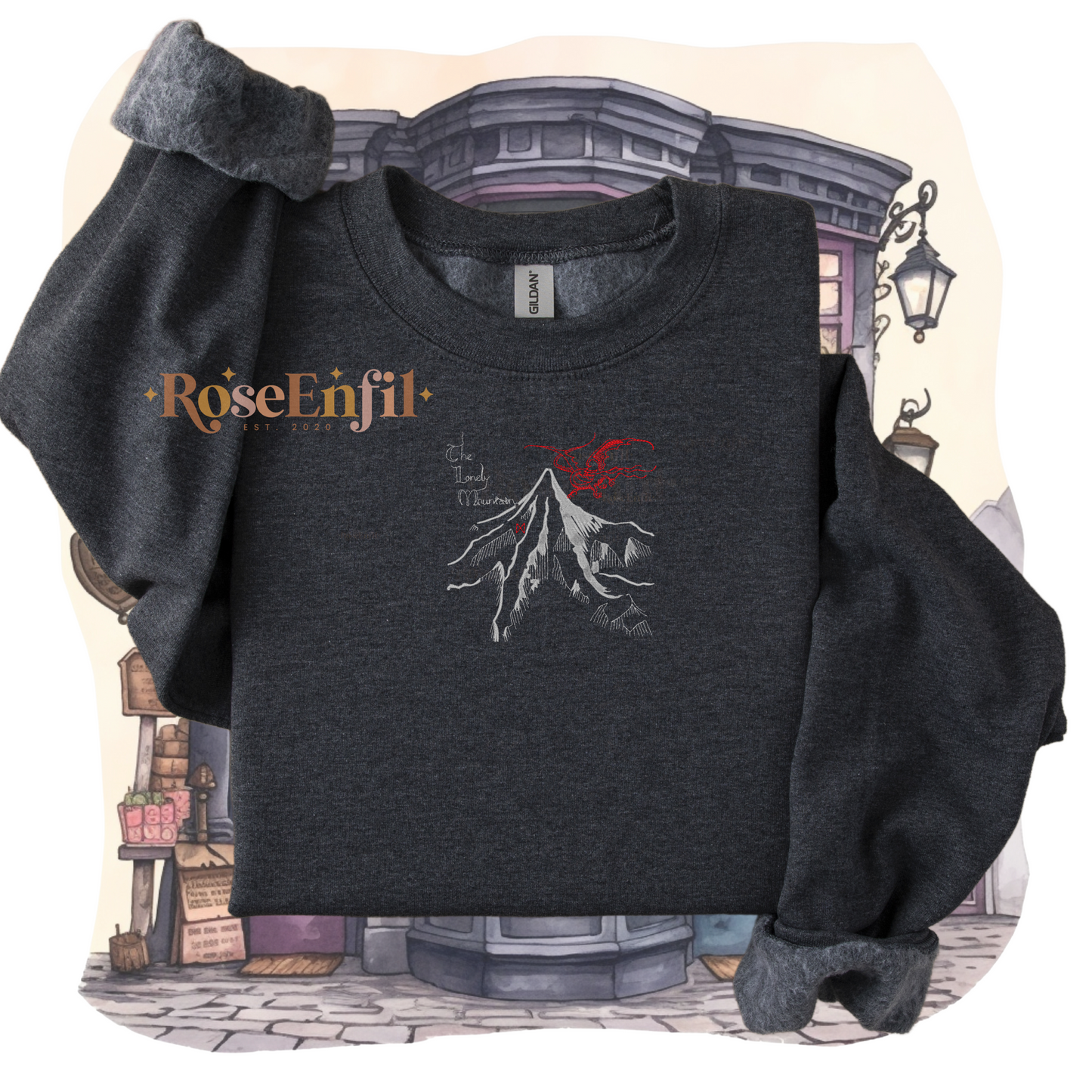 Montagne solitaire - Hobbit - Plusieurs couleurs