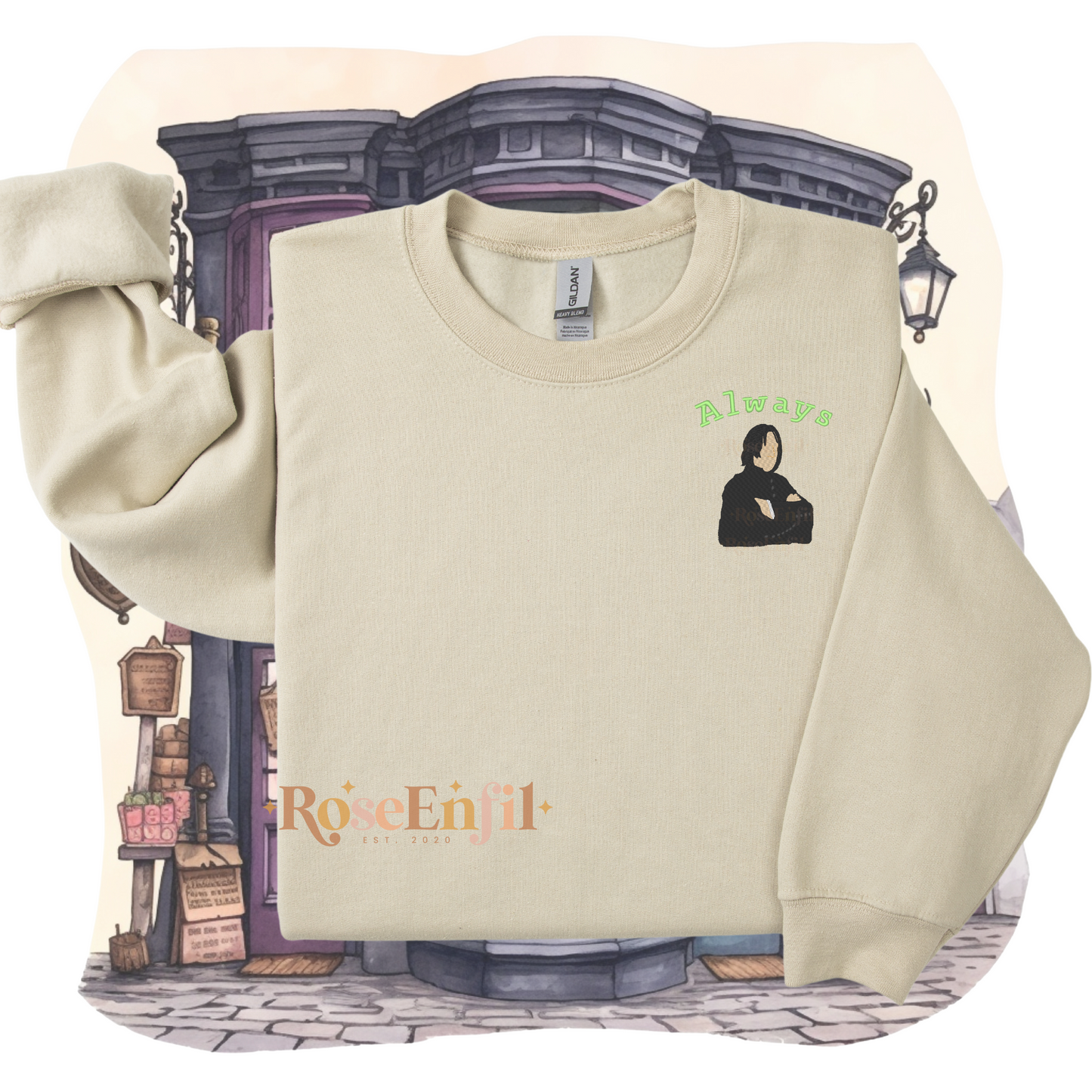 Directeur de maison Toujours - Severus (professeur potions)- Broderie magique - Plusieurs couleurs
