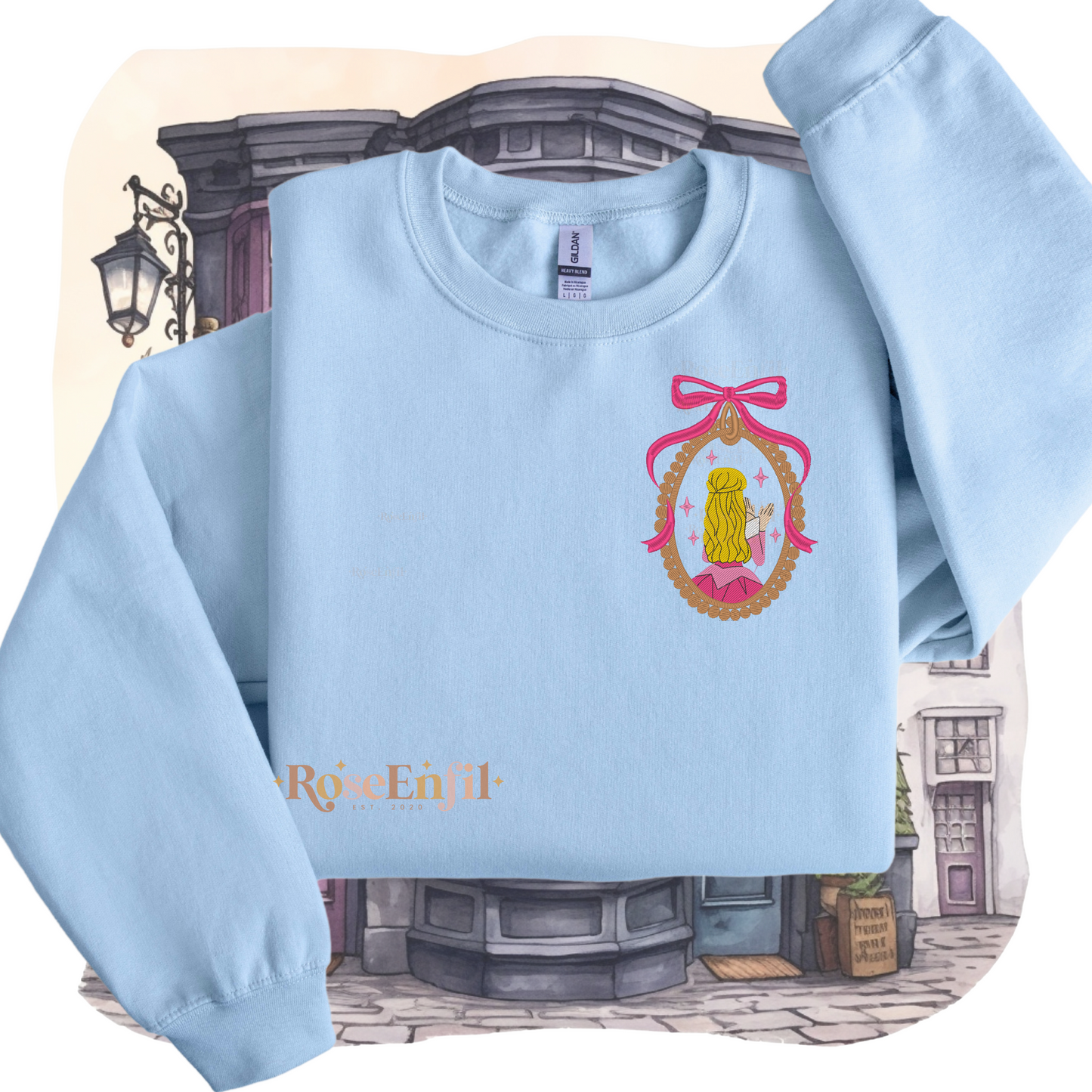 Portrait princesse endormie - Collection Princesse - Broderie magique - Plusieurs couleurs