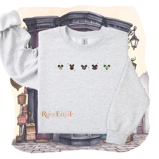 Princess - Queen  snow -  Princess Collection  - Magical Embroidery - Multiple Colors