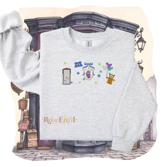 Boo Portrait (Monsters) - Screen-Inspired Collection - Magical Embroidery - Multiple Colors